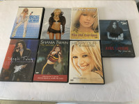 Collection of music DVDs