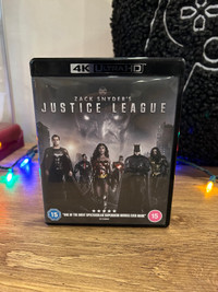 Zack Snyder's Justice League 4K Bluray