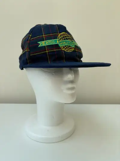 VTG Royal Caribbean World Tour Tartan SnapBack Hat, View more