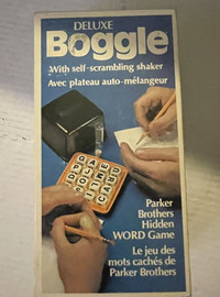Deluxe Boggle game 