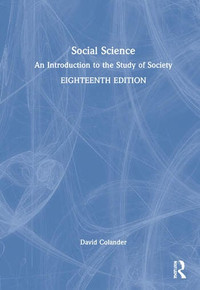 Social ScienceAn Introduction to the Study of SocietyBy David