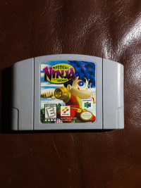 N64 GAME MYSTICAL NINJA GOEMON NINTENDO CARTRIDGE