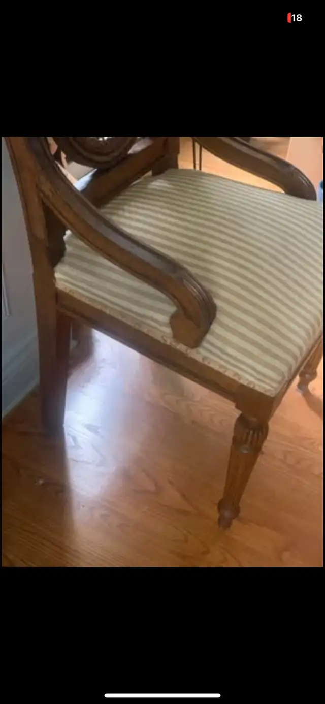 Louis XVI style antique side chair63005666777859124