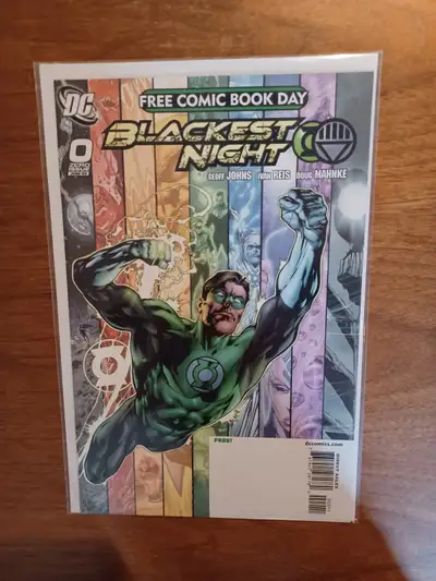Green Lantern Blackest Night Comic Book - Free Comic Book Day 09, View more