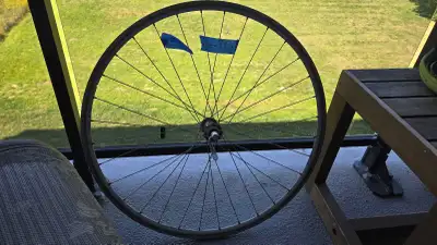 Road bike 700x13.5mm front wheel Campy hub, View more