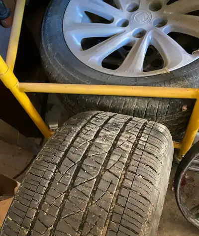235/50R18 Firestone Destination LE3 on Buick Alloy rims