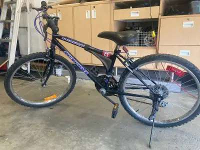 24" girls/ladies 18speed best suited for rider 3 1/2 feet tall and up. it will have a full tune befo...