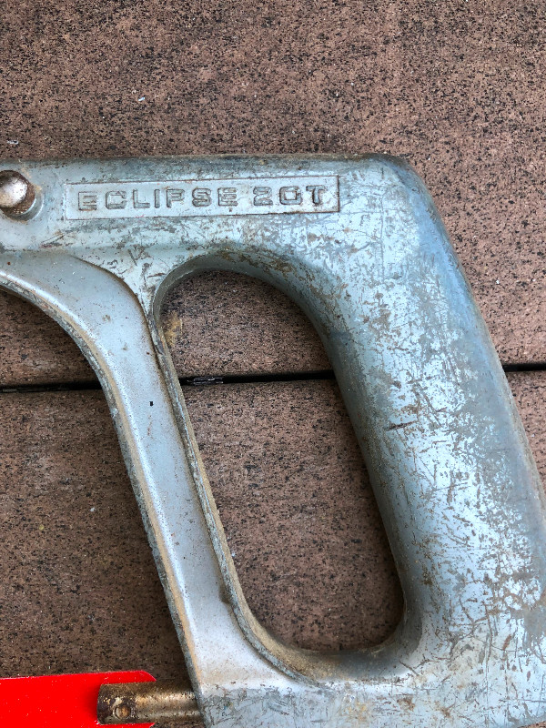Eclipse No. 20T Hack Saw in Hand Tools in Peterborough - Image 2