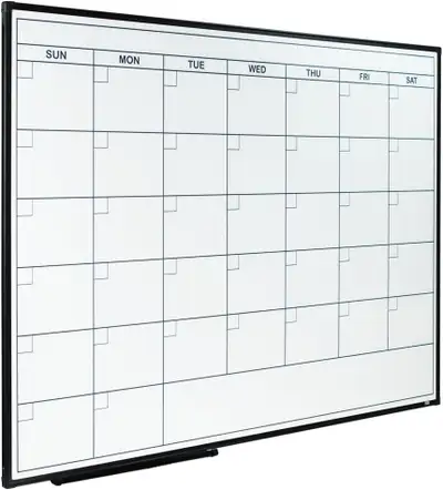 Calendar Whiteboard Lockways Dry Erase, View more