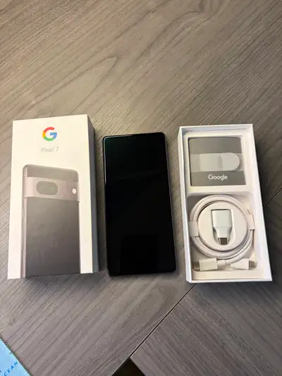Google Pixel 7 128GB - Obsidian + 2 cases, View more