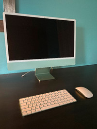 24-inch Green iMac with 4.5K Retina display (16GB ram)