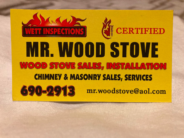 Mr.Woodstove Sales and Installations WETT,Masonry in Brick, Masonry & Concrete in St. John's