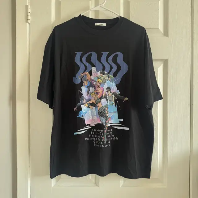 JoJo's Bizarre Adventure black cotton t-shirt - authentic merch  in Men's in Laval / North Shore - Image 2