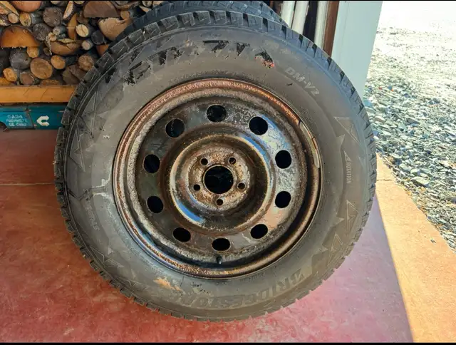 Bridgestone Blizzak Snow, tires, and steel wheels in Tires & Rims in Bedford - Image 6