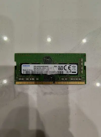 Samsung 8GB 3200 MHz Laptop Sodimm RAM Memory Stick, View more