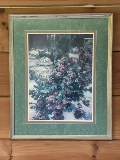 Large Nancy Lund print "Rose Repose", View more