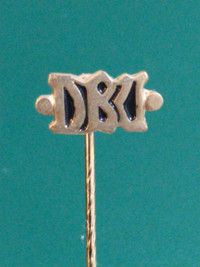 Dansk Boldspil Union / Danish Football Union lapel pin