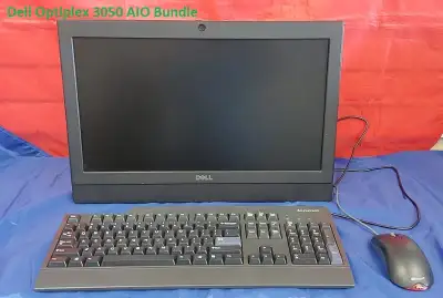 Dell Optiplex 3050 AIO with keyboard and mouse - Dell Optiplex 3050 AIO i5 – 6300T 2.4GHz 16GB RAM 2...