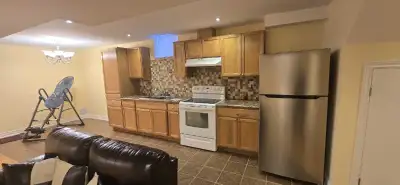 Big size Basement with separate entrance. 2 bedrooms, very clean, i full bathrooom, one store plus c...
