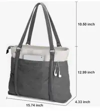 Women’s laptop tote bag/diaper bag/ purse