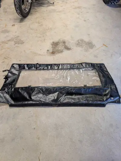 Soft rear window for Polaris General sxs