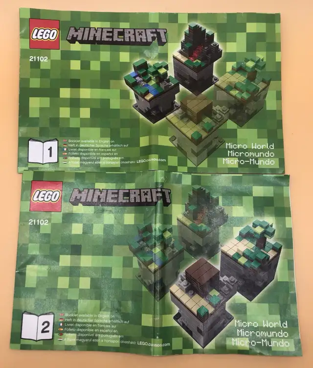 Lego Minecraft 21102 - Micro World in Toys & Games in Mississauga / Peel Region - Image 3