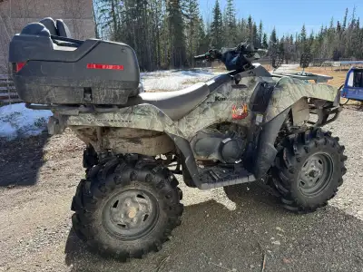 Comes with seat, snow plow and ramps