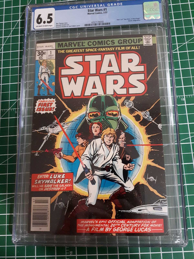 Star Wars #1 CGC 6.5 Newstand Edition  in Arts & Collectibles in Kingston