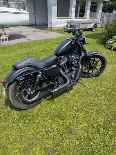 2020 Harley sportster iron xl 883, mint condition. Has Arlen Ness pegs, saddleman seat. Has stage 2...