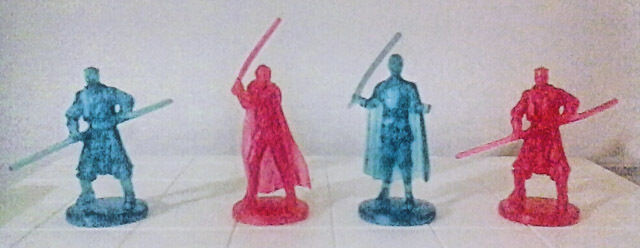 Star Wars mini-holographic figurines in Toys & Games in City of Toronto