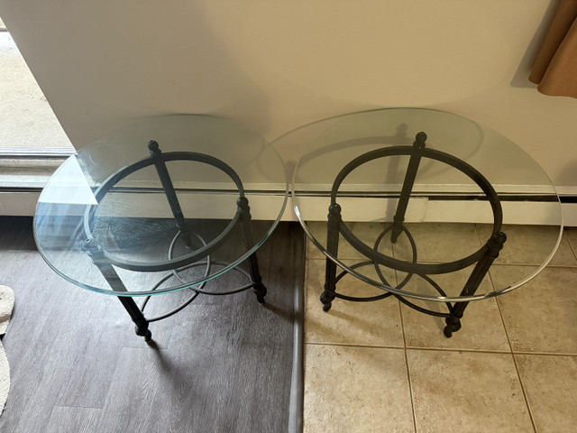 Glass Coffee Table & Side Table Set – Modern & Stylish in Coffee Tables in Brantford - Image 3