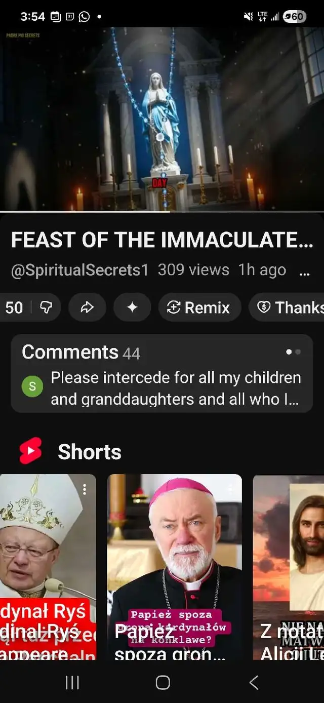 Feast of Immaculate Conception Dec 8, surrender,  forgive clean,64661858463746120