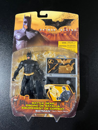 Batman Begins: Battle Gear Batman 6” Figure from 2005 by Mattel 