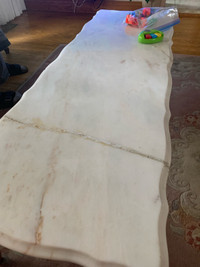 retro marble coffee table 