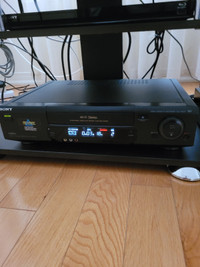 SONY VCR HiFi Stereo SLV760HF DAPro4 Head VideoRecorder Trilogic