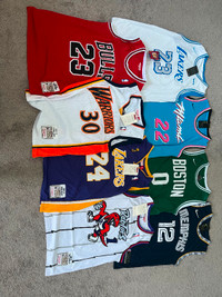 Vintage NBA Basketball Jerseys (Nike, Mitchell & Ness)