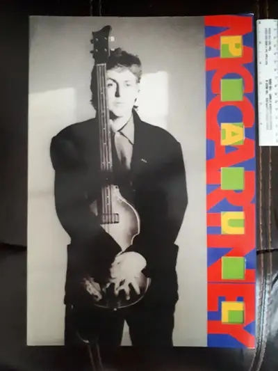 Paul McCartney lot - book, tour program, tour companion book, View more