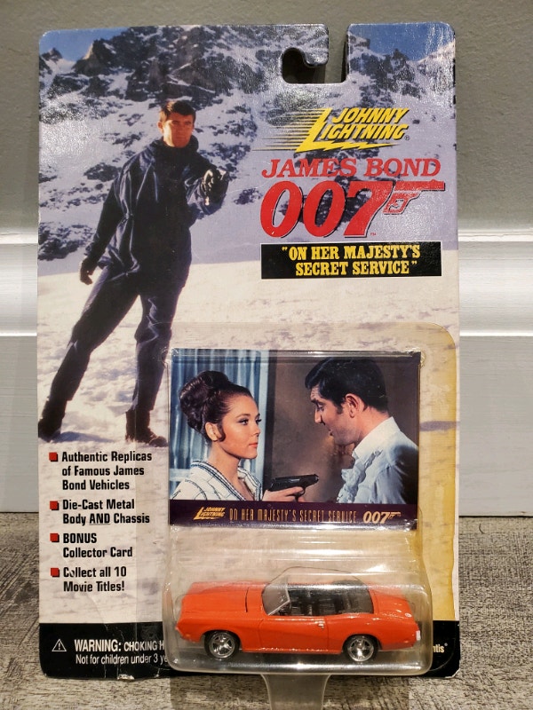 164 Diecast Johnny Lightning James Bond 007 1969 Mercury Arts