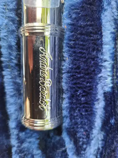 Mint condition siler plated flute, View more