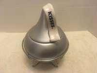 Vintage HERSHEY KISSES FONDUE Set Ceramic Pot Stand Tealight