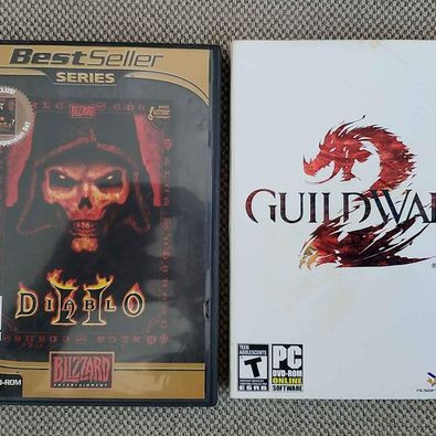 Jeux PC/MAC Diablo II et PC Guildwars 2. $5.00 Chaque dans Jeux pour PC  à Laval/Rive Nord