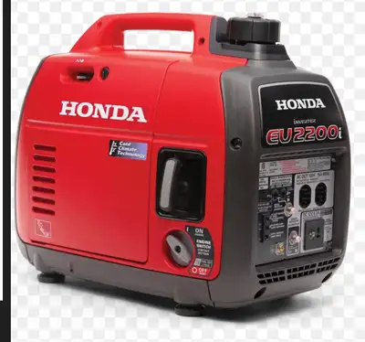 Hello i am selling my 2025 honda 2200i generator, runs amazing very quiet comes with a fresh oil cha...