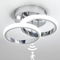 Motion Activated LED Ceiling Light Fixture
