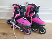 Kids adjustable roller blades size 11-1, in-line skates