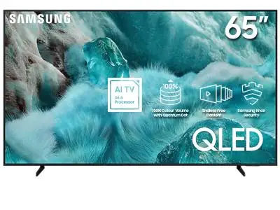 samsung-QLED TV 65"smart-4k-u hd-inbox-with warranty.$749.no tax, View more