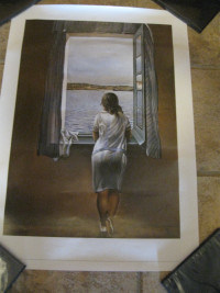 Salvador Dali - Person at the Window 1925 Art print/poster