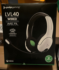 Pdp Gaming LVL40 Wired Stereo Gaming Headset White