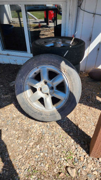 4x100 Aluminum wheels and tires