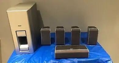 Excellent very loud 5.1 RCA home theater speakers  RTD160, View more