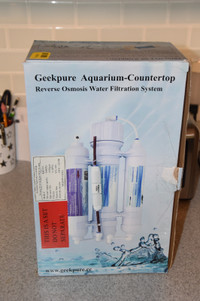 New Geekpure Aquarium-Countertop Reverse Osmosis Filtration
